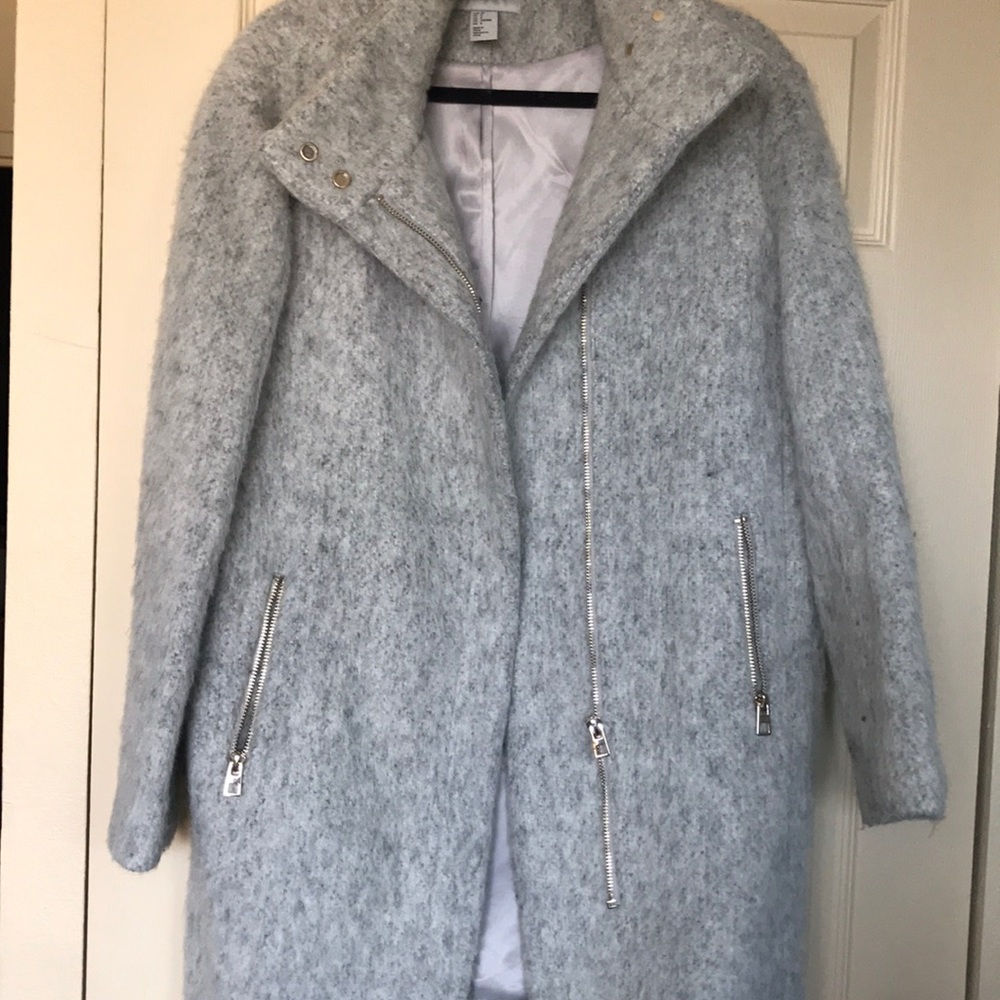 Wool dress coat